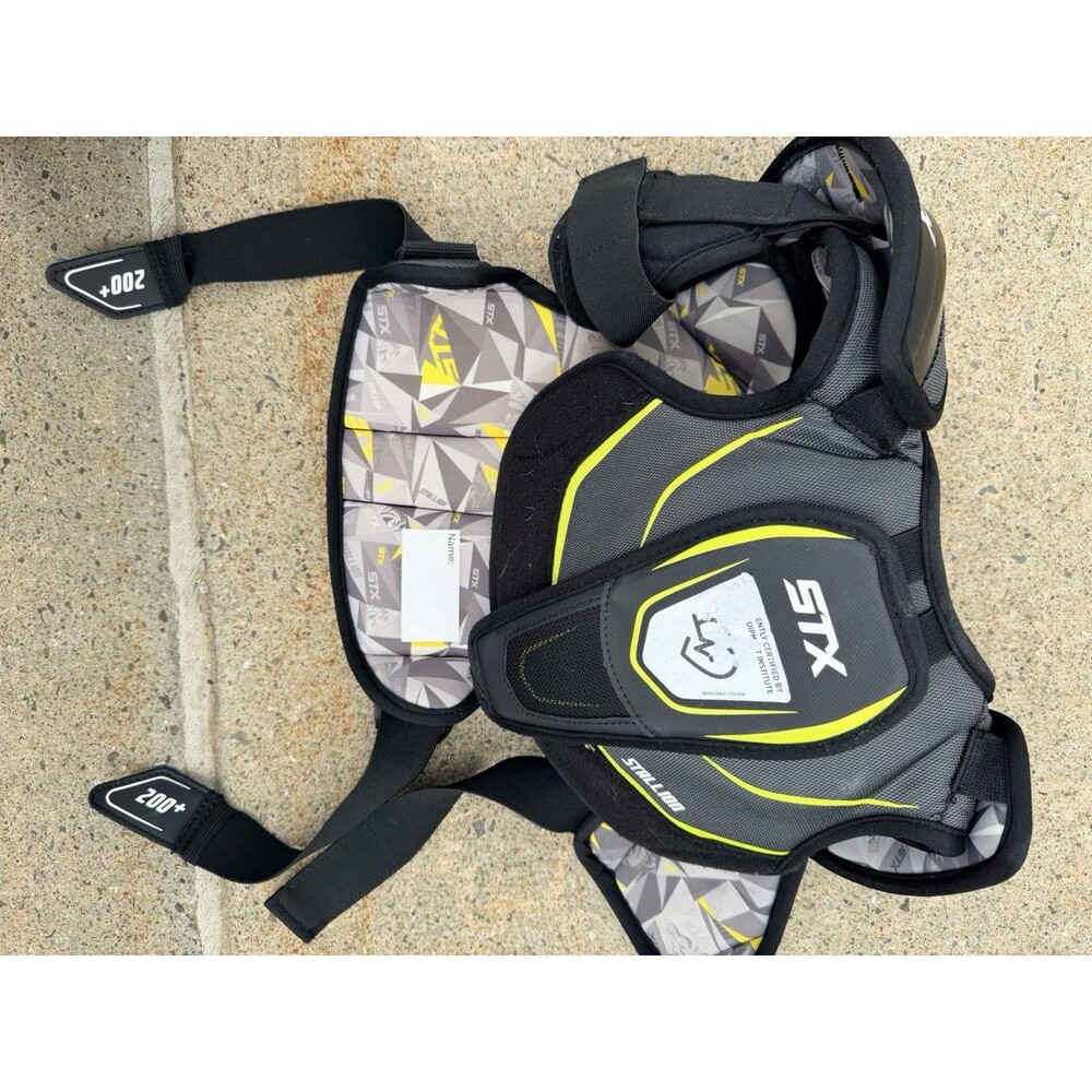 STX Stallion 200 Youth Small Lacrosse Shoulder and chest Pads